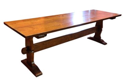Large Oak Refrectory Table - Image 2