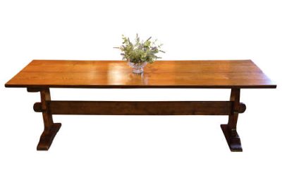Large Oak Refrectory Table - Image 3