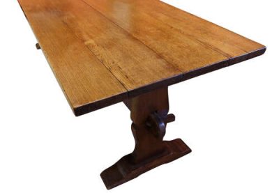 Large Oak Refrectory Table - Image 4