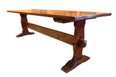 Large Oak Refrectory Table - Image 6