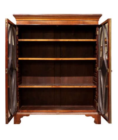 Glazed Bookcase Circa 1890 - Image 5
