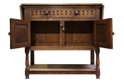 Oak Dresser Base - Image 3