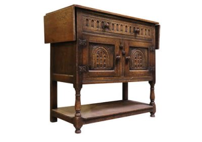 Oak Dresser Base - Image 5