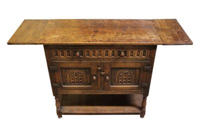 Oak Dresser Base - Image 6