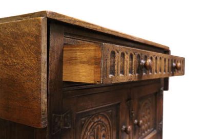 Oak Dresser Base - Image 7