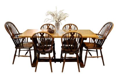 Oak Refectory Table - Image 8