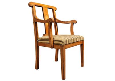 Pair of Satinwood Elbow Chairs - circa 1920 - Image 5