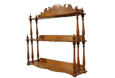 Set of Satinbirch Hanging Shelves - Image 3
