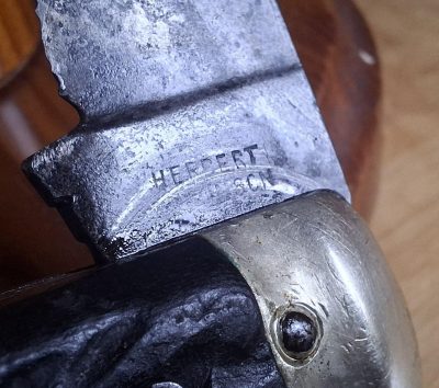 Vintage Hand Forged Herbert Robinson "Grinder" Pruning Knife - Image 8