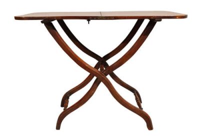 Victorian Folding Picnic/Coaching Table - Image 3