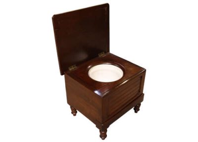 Victorian Mahogany Step Commode - Image 7