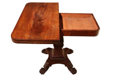Victorian Mahogany Tea Table - Image 3
