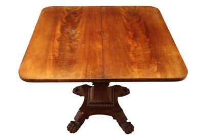 Victorian Mahogany Tea Table - Image 4