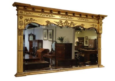 Victorian Overmantel Gilt Mirror - circa 1900 - Image 2