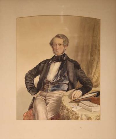 Watercolour of a Gentleman - Image 2